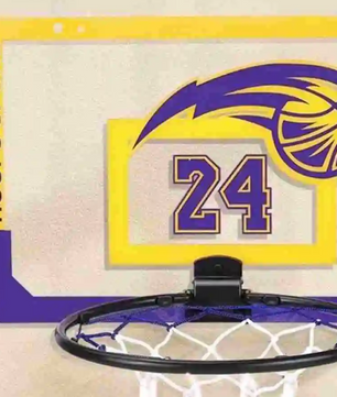 Kinder Basketbal Set voor Binnen – Muur Basket met Beugel Zonder Boren