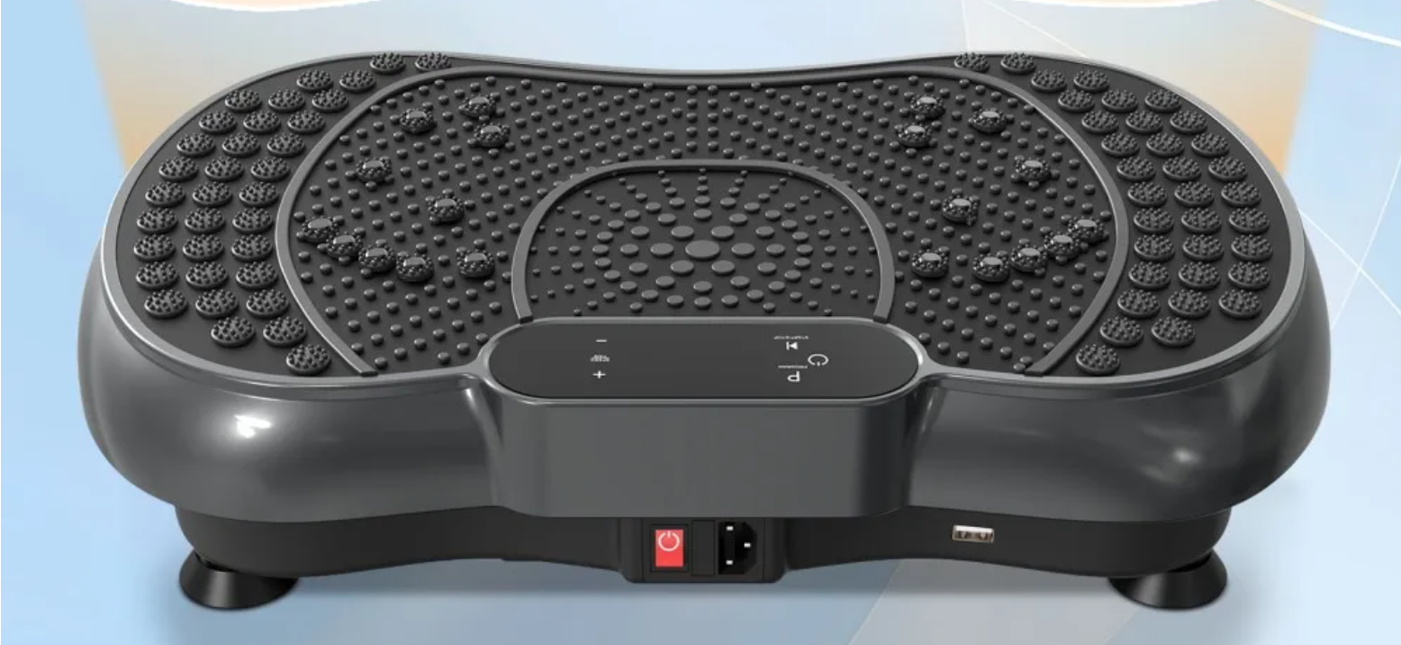 Trilplaat Fitness – 99 Niveaus Vibratie Trainer voor Thuis