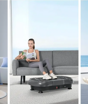 Trilplaat Fitness – 99 Niveaus Vibratie Trainer voor Thuis