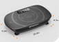 Vibratieplaat Fitness – Full Body Training met Weerstandsbanden & LED Display