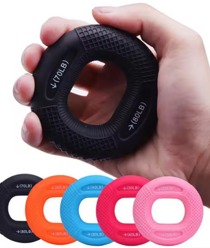 Silicone Grip Trainer – Vinger- en Handkracht Trainer voor Revalidatie en Fitness