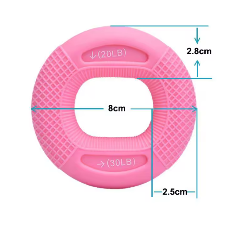 Silicone Grip Trainer – Vinger- en Handkracht Trainer voor Revalidatie en Fitness