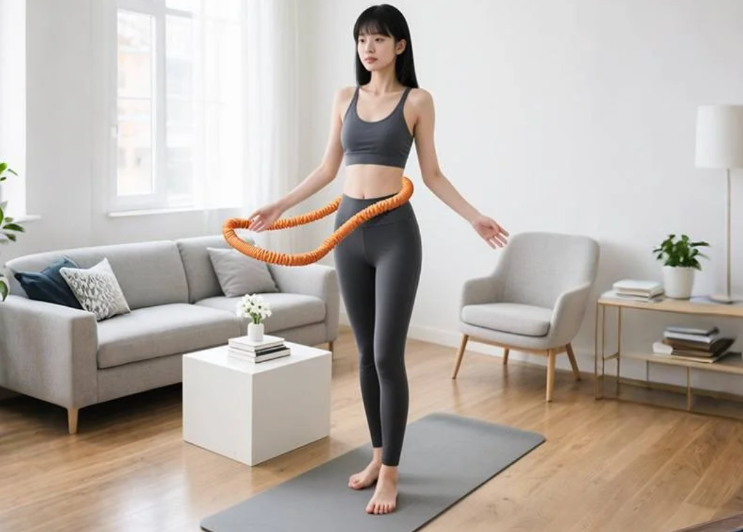 Fitness Ring Oefencirkel – Draagbare Core Trainer voor Buik, Taille en Aërobe Training