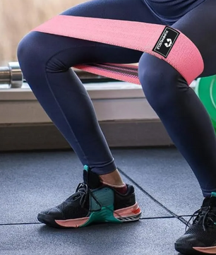Weerstandsbanden Set van Stof – 3 Niveaus Stretchbanden voor Benen en Glutes Training