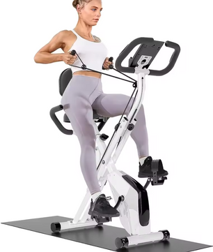 Opvouwbare Hometrainer – 8 Weerstanden met LCD Display en Hartslagsensoren