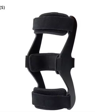 Knie Hyperextensie Brace – Verstelbare Knieorthese met Ondersteuning en Fixatie
