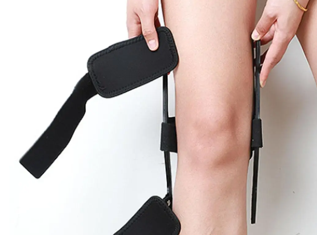 Knie Hyperextensie Brace – Verstelbare Knieorthese met Ondersteuning en Fixatie