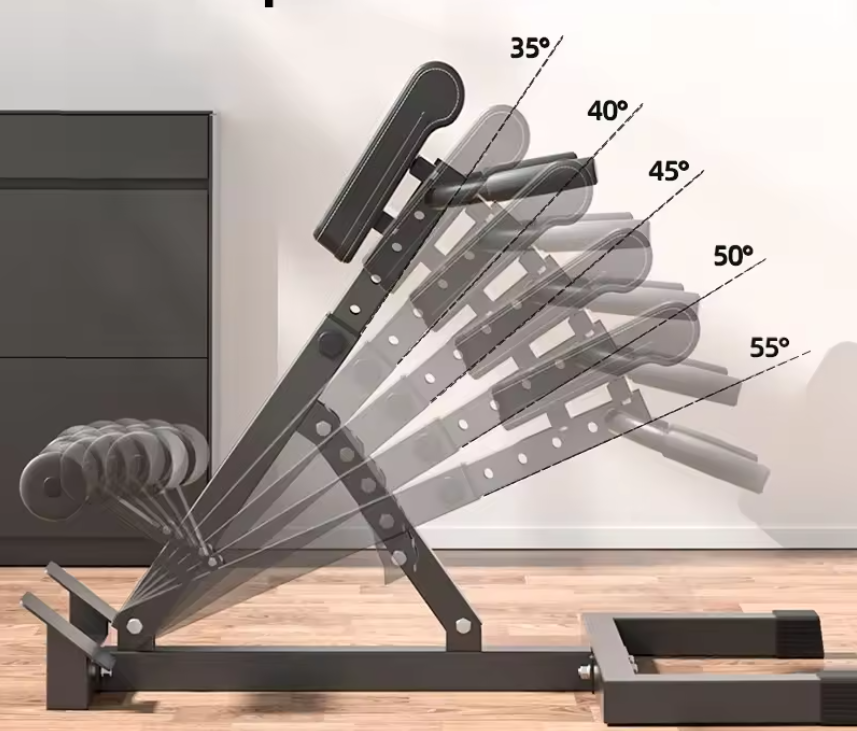 Romeinse Stoel voor Thuisfitness – Hyperextensie Trainingsbank voor Rug, Core en Taille