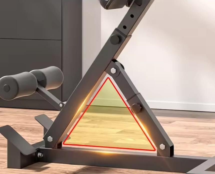 Romeinse Stoel voor Thuisfitness – Hyperextensie Trainingsbank voor Rug, Core en Taille