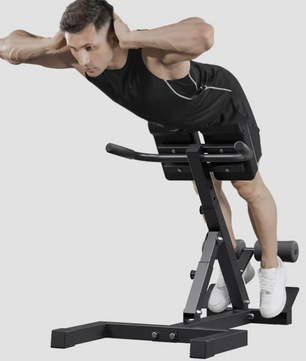 Romeinse Stoel voor Thuisfitness – Hyperextensie Trainingsbank voor Rug, Core en Taille