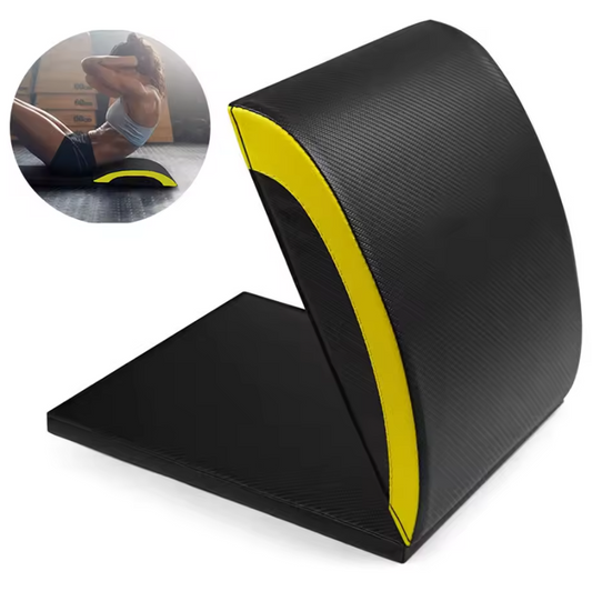 Ergonomische Ab Trainer Mat – Opvouwbare Buikspiermat met Rug- en Staartbeenondersteuning
