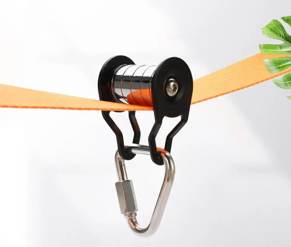 Slackline Katrol 5 Rollen – Stalen Kabelkatrol tot 200kg