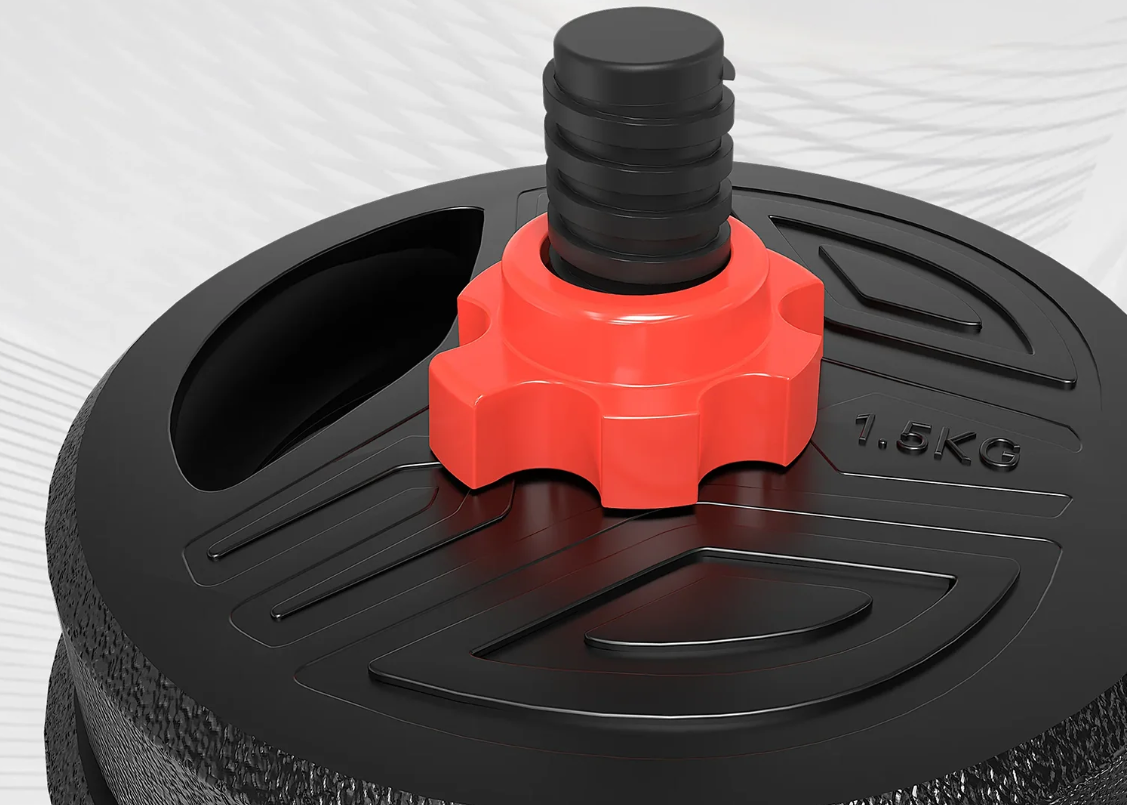 3-in-1 Dumbbell & Barbell Set 20kg – Verstelbare Gewichten Thuis Fitness