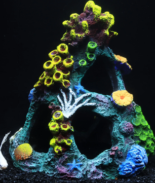 Kunstmatige Koraalrif Aquarium Decoratie – Veelkleurig Hars Ornament