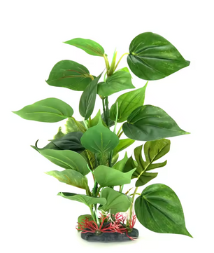 Kunstmatige Aquarium Plant – Grote Groene Bladeren Decoratie