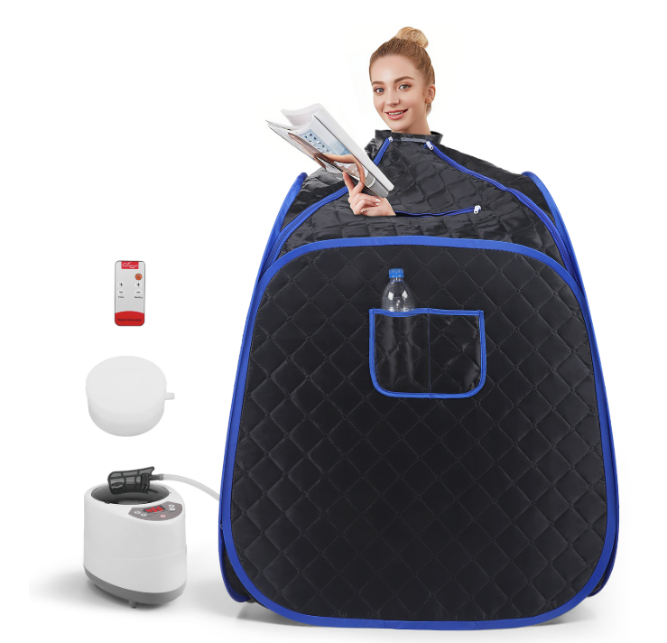 Opvouwbare Stoom Sauna – Compacte Home Spa met Afstandsbediening