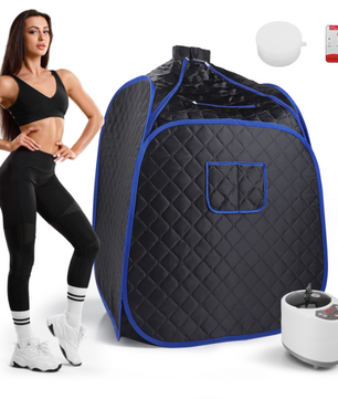 Opvouwbare Stoom Sauna – Compacte Home Spa met Afstandsbediening