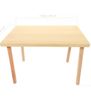 Houten Hamster Klimplatform – Speel- en Rustplek voor Kleine Dieren