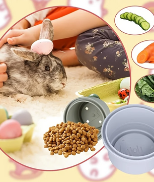 8-Delige Stapelbekers Set – Nest Speelgoed voor Kleine Dieren