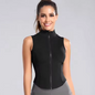 Mouwloos Paardrijshirt voor Dames – Sportieve Paardensport Top met Rits