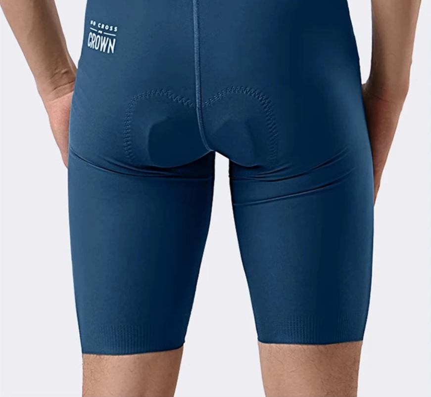 Heren Fietsbroek met Zitkussen – Ademend, Sneldrogend en Elastisch voor MTB en Racefiets