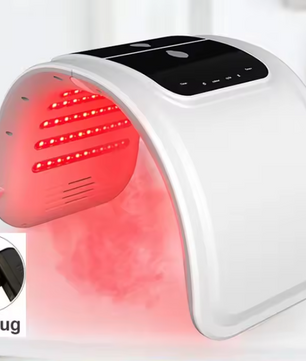 7-Kleuren LED Gezichtsmasker met Spray – PDT Huidverzorging en Skin Rejuvenation Apparaat