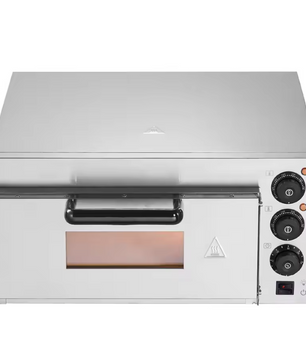 Elektrische Pizza Oven – RVS Tafelmodel met Pizzasteen, Timer en Dubbele Verwarming voor Thuis en Professioneel Gebruik (Copy)
