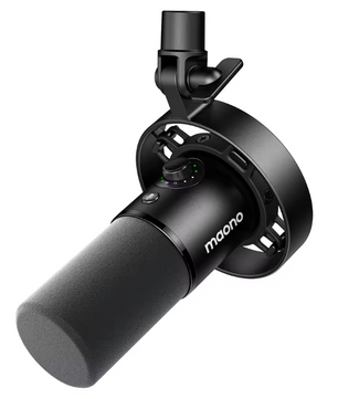 USB/XLR Dynamische Microfoon – 192kHz Studio Podcast en Streaming Mic
