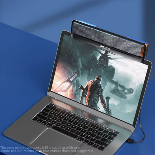 Desktop Soundbar met Bluetooth – Compacte HiFi Speaker USB