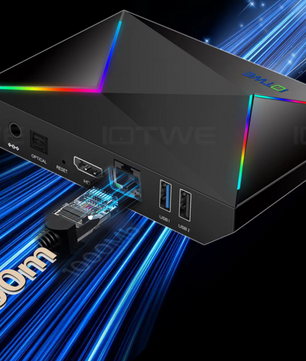Android TV Box 8K – Smart Media Player met WiFi 6, 4GB RAM en 128GB Opslag