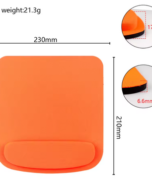 Ergonomische Muismat met Polssteun – Comfortabele Antislip Bureau Accessoire