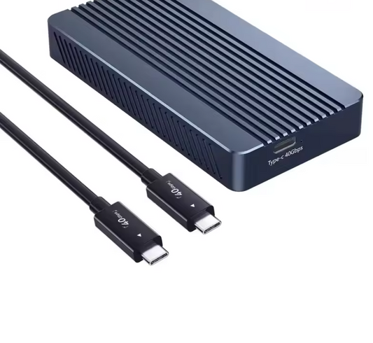 M.2 NVMe SSD Behuizing Thunderbolt 3 – 40Gbps High-Speed Case