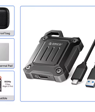 M.2 NVMe SSD Behuizing 2230 – USB-C 3.2 10Gbps Externe Case