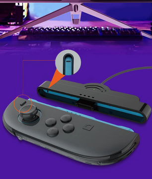 2-in-1 Controller Oplaadkabel voor Joy-Con – Magnetische Charging Cable met LED Indicator, 100 cm