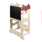 Leertoren voor Kinderen met Schoolbord – Montessori 3-in-1
