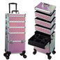 Professionele Make-upkoffer op Wielen – Extra Grote Cosmetische Trolley