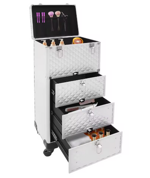 Professionele Make-upkoffer op Wielen – Rollende Cosmetica Trolley