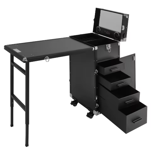 Rollende Manicuretafel – Cosmetische Trolley-opberger met Lade