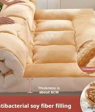 Dikke Sojavezels Matras van Fluweel – Comfortabel en Verdikt