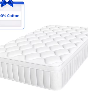 7-Zone Pocketveringmatras 25 cm – Medium Stevig en Ademend