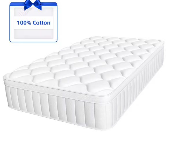 7-Zone Pocketveringmatras 25 cm – Medium Stevig en Ademend