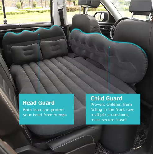 Opblaasbaar Auto Luchtbed voor SUV – Comfortabel Reis- en Campingmatras