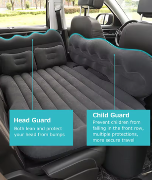 Opblaasbaar Reisbed voor Auto – Comfortabel Luchtbed voor Camping