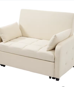 Multifunctionele Opklapbare Slaapbank met Verstelbare Rugleuning – Compact en Ideaal voor Kleine Ruimtes, 180×127 cm