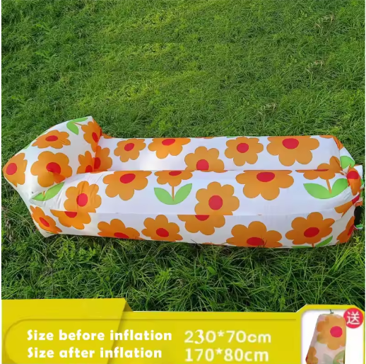 Opblaasbare Lucht Slaapbank – Waterdichte Outdoor Lounger 240×70 cm