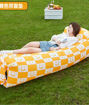 Opblaasbare Lucht Slaapbank – Waterdichte Outdoor Lounger 240×70 cm
