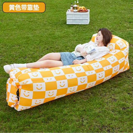Opblaasbare Lucht Slaapbank – Waterdichte Outdoor Lounger 240×70 cm