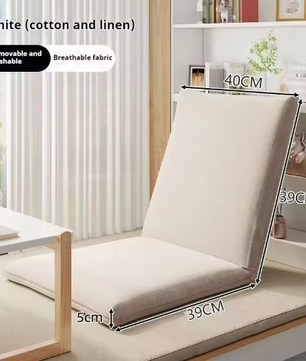 Creatieve Tatami Luie Bank – Draagbaar Opvouwbaar Kussen voor Bed en Fauteuil