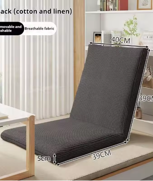 Creatieve Tatami Luie Bank – Draagbaar Opvouwbaar Kussen voor Bed en Fauteuil