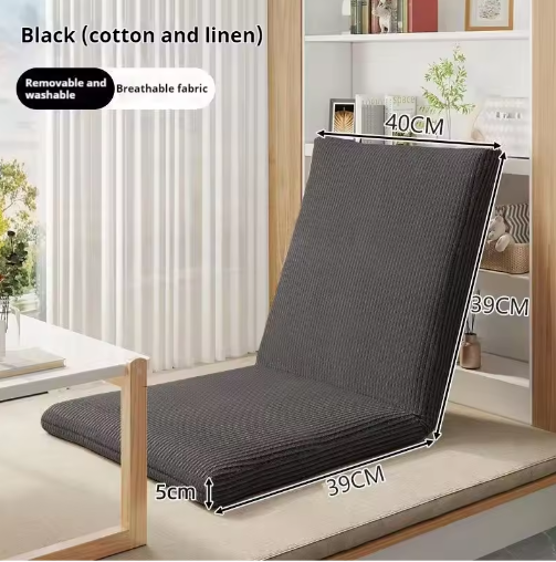 Creatieve Tatami Luie Bank – Draagbaar Opvouwbaar Kussen voor Bed en Fauteuil